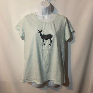 PrAna Oh Deer! T shirt